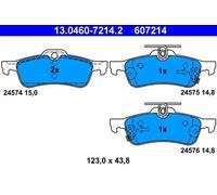 Brake pads 13.0460-7214.2 ATE for TOYOTA DAIHATSU
