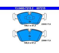 DISC BRAKE PADS SET FOR BMW 3 E90 N46 B20 A N46 B20 C N46 B20 B M47 D20 ATE