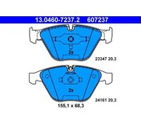 Brake pads 13.0460-7237.2 ATE for BMW 3 3 Touring 3 Coupe 3 Convertible X1