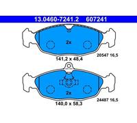 Brake pads 13.0460-7241.2 ATE for JAGUAR XK 8 Coupe XK 8 Convertible XJ