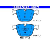 Brake pads 13.0460-7274.2 ATE for BMW 7 5 Gran Turismo
