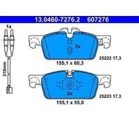 ATE 13.0460-7276.2 Brake pad set