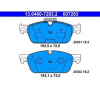 Brake pads 13.0460-7283.2 ATE for MERCEDES-BENZ M-CLASS GL-CLASS GLE Coupe GLE