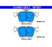 Brake pads 13.0460-7293.2 ATE for SEAT VW AUDI SKODA CUPRA