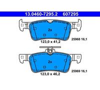 REAR BRAKE PAD SET DISC BRAKE FITS: PEUGEOT 308 II 1.6 THP/1.6 THP 125/1.2 VT