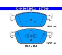 BRAKE PAD SET DISC BRAKE 13.0460-7299.2 FOR FORD FOCUS/III/Turnier KUGA/VAN 1.0L