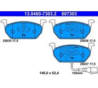 ATE 13.0460-7303.2 Brake pad set