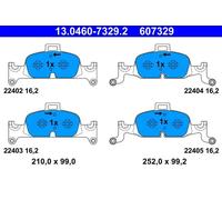 Brake pads 13.0460-7329.2 ATE for AUDI A4 B9 A4 B9 Avant A4 Allroad B9 A5 Q5