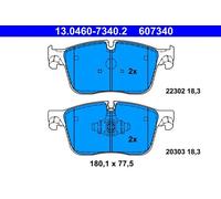 ATE Brake Pad Set 13.0460-7340.2 for Jaguar & Land Rover XE (X760) 2015-