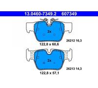 ATE 13.0460-7349.2 Brake pad set