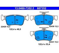 ATE 13.0460-7352.2 Brake pad set
