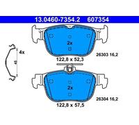 2x ✅Fits ATE 13.0460-7354.2 BRAKE PADS. SKODA T. OCTAVIA 1.0-2.0 TSI ⭐UK Seller⭐