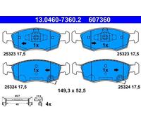 ATE 13.0460-7360.2 Brake pad set