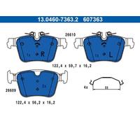 Brake pads 13.0460-7363.2 ATE for VOLVO XC90 II V90 II Estate S90 II XC60 II C40