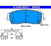 Brake pads 13.0460-8020.2 ATE for CHRYSLER 300C 300C Touring