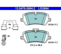 ATE 13.0470-2604.2 Brake pad set
