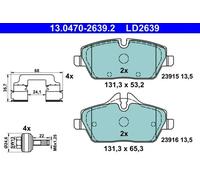 Brake pads 13.0470-2639.2 ATE for BMW i3