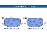 ATE 13.0470-2655.2 Brake pad set
