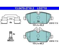 Brake pads 13.0470-2710.2 ATE for MINI BMW