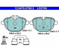 Brake pads 13.0470-2760.2 ATE for BMW MINI