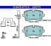 Brake pads 13.0470-2773.2 ATE for AUDI A8 D4