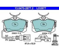 Fits ATE 13.0470-2877.2 Brake Pad Set, disc brake UK Stock