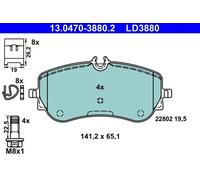 ATE 13.0470-3880.2 Brake pad set
