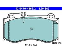ATE 13.0470-4863.2 Brake pad set
