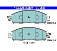 ATE 13.0470-5508.2 Brake pad set