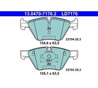 Brake pads 13.0470-7176.2 ATE for BMW 5 5 Touring