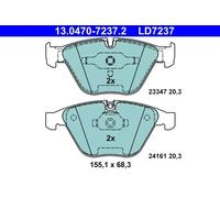 CERAMIC BRAKE PADS FRONT FITS BMW 3 E90 3 E91 3 E92 3 E93 X1 E84 30/30D
