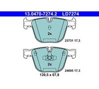 Brake pads 13.0470-7274.2 ATE for BMW 7 5 Gran Turismo