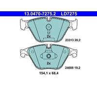 ATE 13.0470-7275.2 Brake pad set