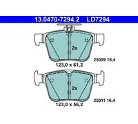 Brake pads 13.0470-7294.2 ATE for SEAT VW AUDI SKODA CUPRA