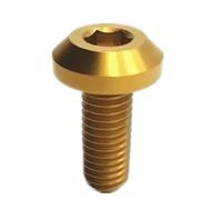 Brake Pads 1piece M6 M8 Titanium Screws For Motorcycle Disc Brake Rotor Caliper Hex Ti Bolts Fasteners