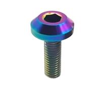 Brake Pads 1piece M6 M8 Titanium Screws For Motorcycle Disc Brake Rotor Caliper Hex Ti Bolts Fasteners