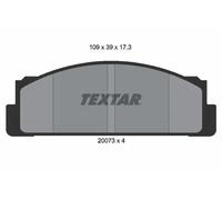 Brake pads 2007304 TEXTAR for MERCEDES-BENZ FIAT SEAT LANCIA AUTOBIANCHI FSO
