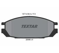 TEXTAR 2009801 Brake pad set