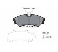 Brake Pad Set, disc brake for VW:COMBI Bus,KOMBI Bus,KOMBI Van,EUROVAN IV Van