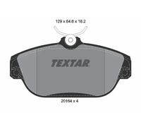 TEXTAR 2016402 Brake pad set