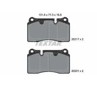 TMD Friction Services 2021703 Brake Pad Set, disc brake