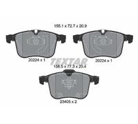 Brake pads 2022401 TEXTAR for CADILLAC SAAB OPEL