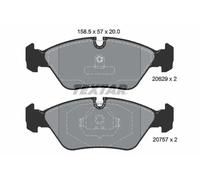 Brake pads 2062902 TEXTAR for BMW PORSCHE FERRARI MASERATI ALPINA