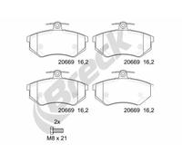 BRAKE PAD SET DISC BRAKE 20669 00 701 00 FOR AUDI 100/5000 200 90 80 QUATTRO 80