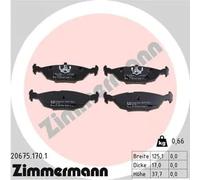 ZIMMERMANN 20675.170.1 Brake pad set