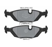 Brake pads 2067502 TEXTAR for BMW ALPINA