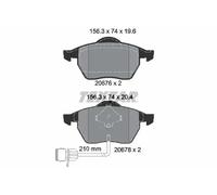 TEXTAR 2067602 Brake pad set