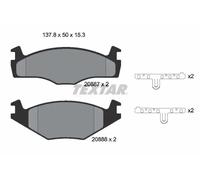 Brake pads 2088707 TEXTAR for VW SEAT