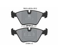 Fits TEXTAR 2096801 BRAKE PADS /RH/F/ BMW 5,7,518-540I/E34/ UK Stock