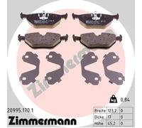 ZIMMERMANN 20995.170.1 Brake pad set